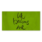 Englische Leinwand Life beckons me – Premium Wanddeko mit positiver Message bestellen | SignShop Tirol