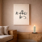 Handgemachtes Leinwandbild „Mühelos“ – Originaldruck, Sign by Jwala®, inspirierende Wanddekoration, limitiertes Kunstwerk, wertvolles Geschenk für Leichtigkeit