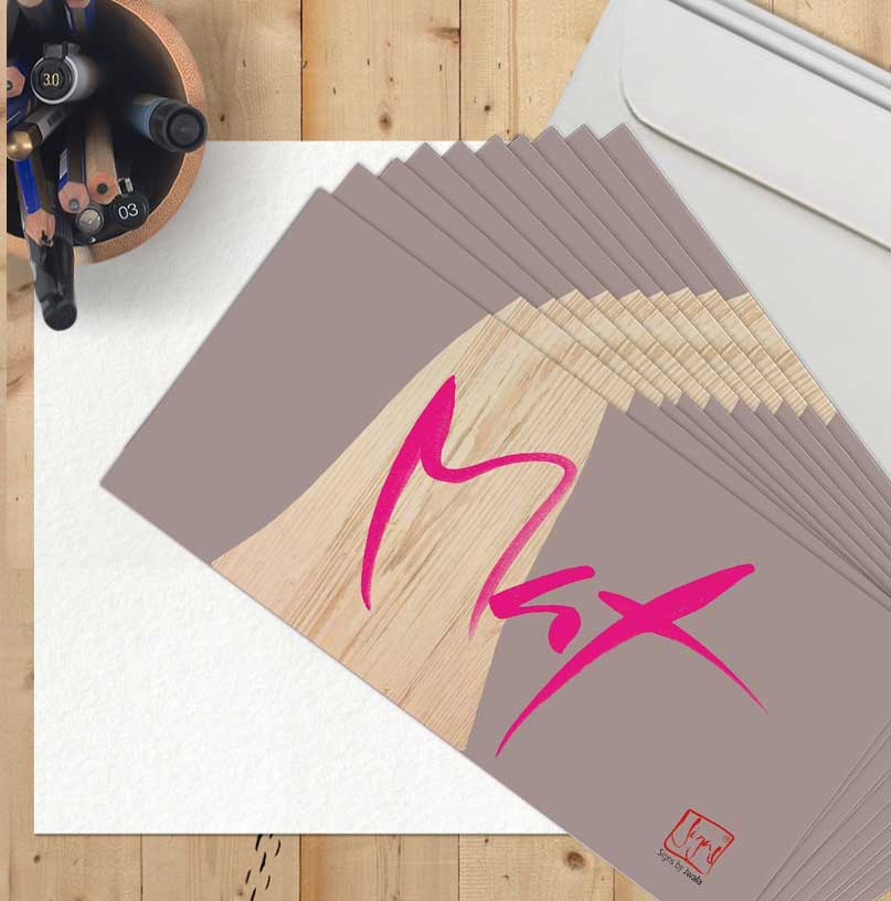 10 Klappkarten "Mut"