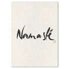Inspirierendes Leinwandbild „Namasté“ – Sign by Jwala® Original, Limited Edition, hochwertige Kunst aus Tirol, Motivation für Yoga, Frieden und innere Balance