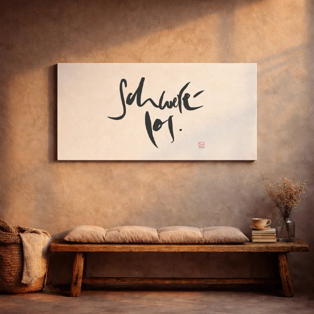 Exklusive Leinwand „schwerelos“ – Originaldruck von Sign by Jwala®, handgefertigte Wandkunst aus Tirol, Limited Edition, einzigartiges Kunstwerk