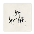 Exklusive Leinwand „Set for life.“ – Originaldruck von Sign by Jwala®, handgefertigte Wandkunst aus Tirol, Limited Edition, einzigartiges Kunstwerk für Ihr Zuhause
