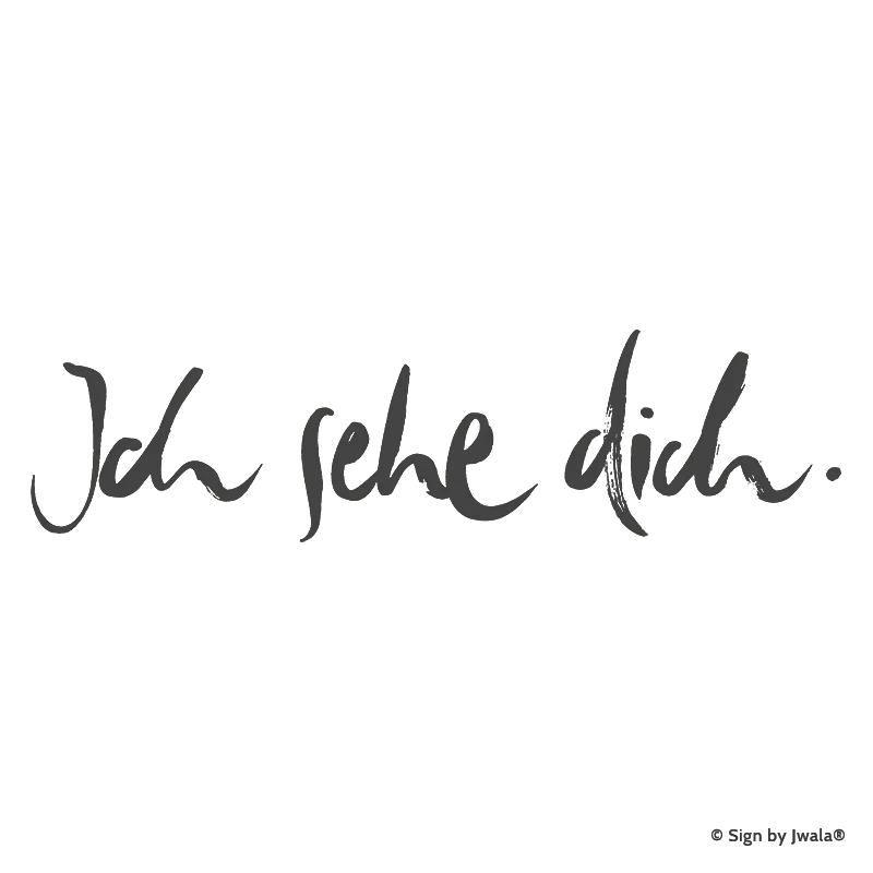 Die Botschaft „Ich sehe dich“ ist auf Kissen, Kerzen, Karten, Orakelkarten, Malas und Gläsern aus dem SignShop Tirol zu finden. Mit SignShop Tirol Logo und Copyright von Jwala®.