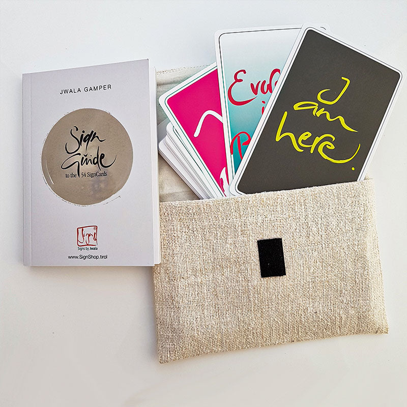 10 x SignGuide - SignCards sets "nature" English