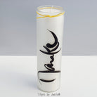 SignKerze "Danke" Klassik