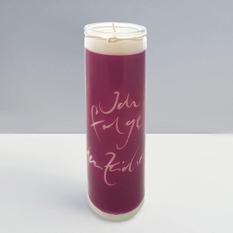 SignKerze "Ich folge den Zeichen"