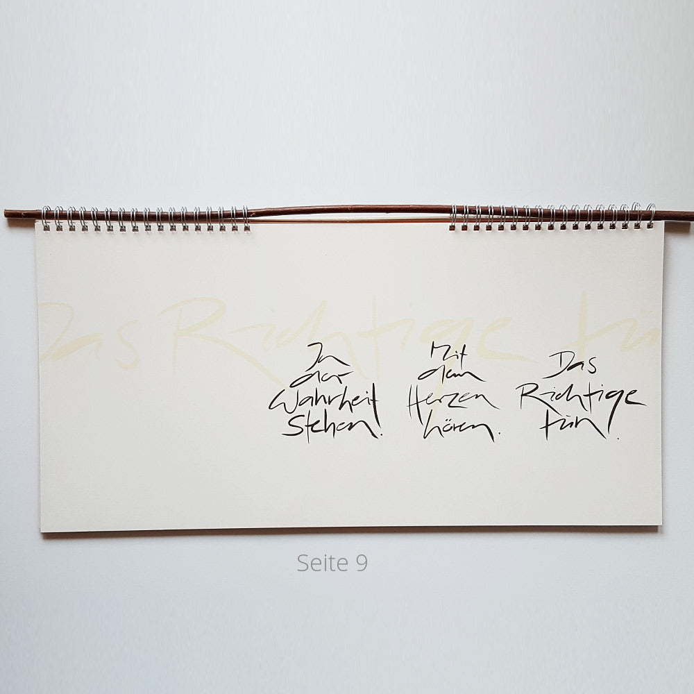 Sign-Mappe "anfangen"