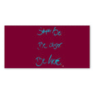 Englische Leinwand Simply be. Be closer. Be here – Premium Wanddeko mit positiver Message bestellen | SignShop Tirol