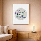 Leinwand Stand in truth – Englisches Wandbild mit spiritueller Bedeutung für Paare | SignShop Tirol
