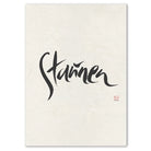 Premium Wandbild „Staunen“ – Sign by Jwala® Originaldruck, hochwertige Leinwand, spirituelle Kunst, Unikat aus Tirol, exklusives Wohnaccessoire
