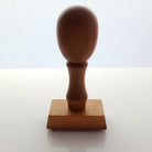 Stempel "Danke" aus Nussholz