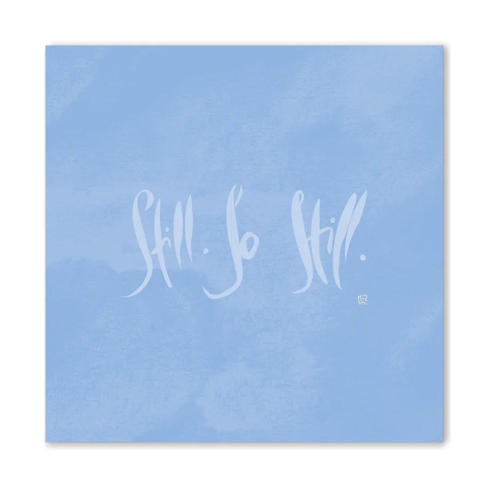 Spirituelle Leinwand Still. So Still – Hochwertige Energiebilder und Wanddeko für Paare mit WIR Karte | SignShop Tirol