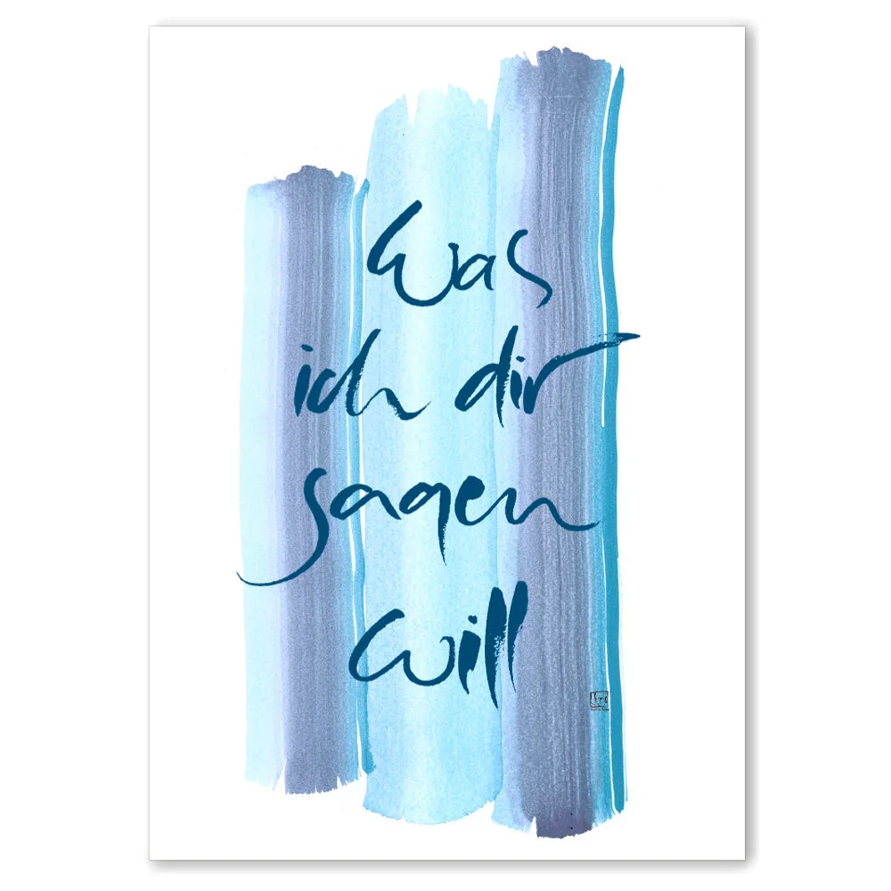 Leinwand Was ich dir sagen will – Individuelle Liebesgeschenke für Paare mit WIR Karte – Jetzt im SignShop Tirol entdecken