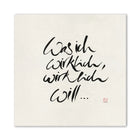 Inspirierendes Leinwandbild „Was ich wirklich, wirklich will…“ – Sign by Jwala® Original, Limited Edition, hochwertige Kunst aus Tirol, Anstoß für persönliche Entwicklung und Wachstum