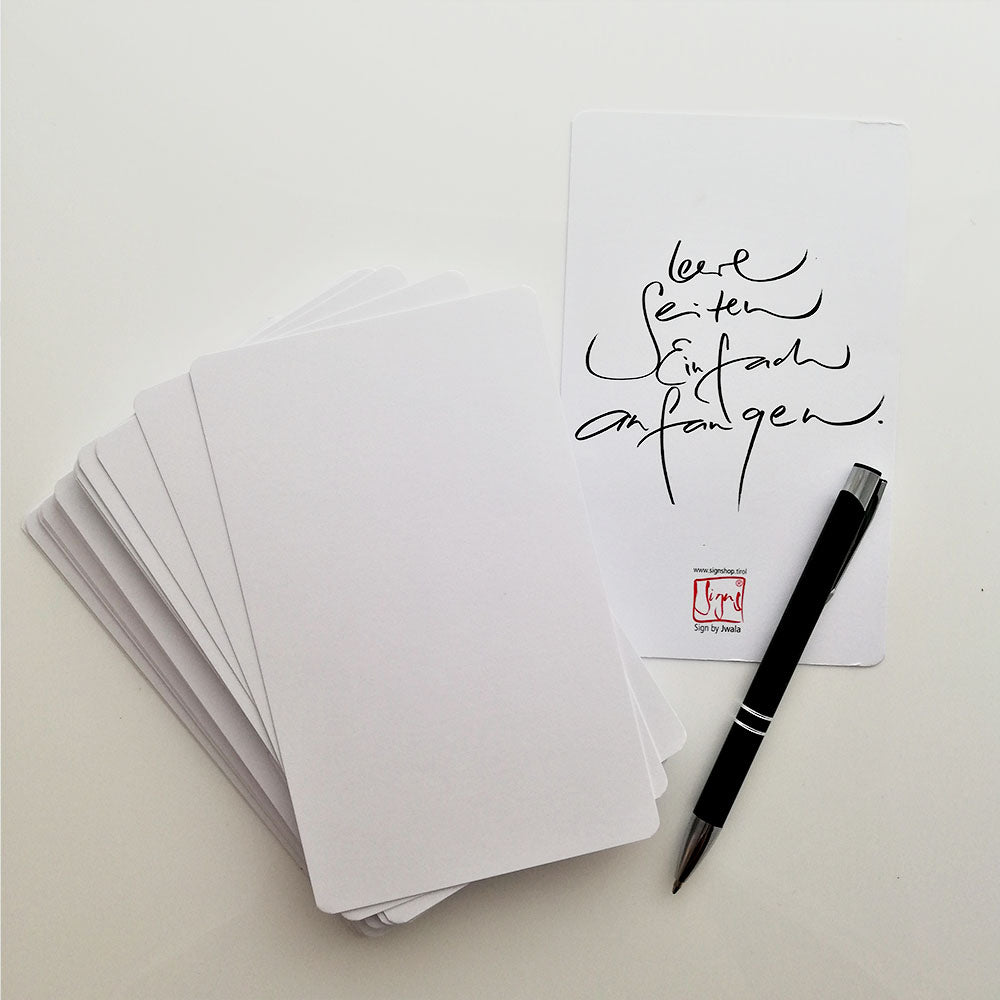 Das Weiße-Karten-Set - Staffel 7