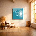 Exklusive Leinwand für Paare „Wie aus Enge Weite wird“ mit WIR Karte – Originaldruck von Sign by Jwala®, handgefertigte Wandkunst aus Tirol, Limited Edition, einzigartiges Geschenk für Beziehung und Entwicklung