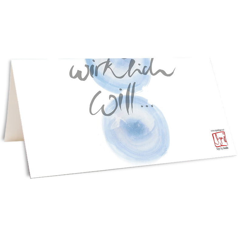 10 Klappkarten "Was ich wirklich wirklich will"